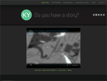 Tablet Screenshot of kystoryartist.com